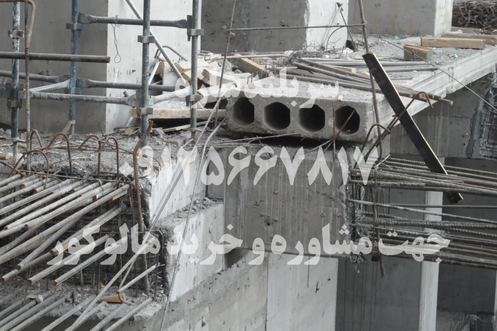 اجرای دال هالوکور (Hollow Core Slab)